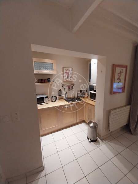 Cucina Appartamento arredato - 40m² - 1 locale - Jules Joffrin - Mairie du 18ème - Parigi